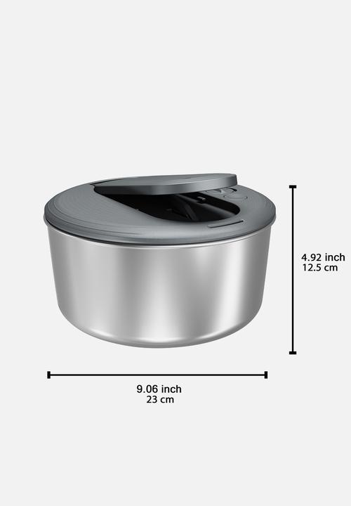 Zyliss - Zyliss Swift Dry Salad Spinner Stainless Steel Small