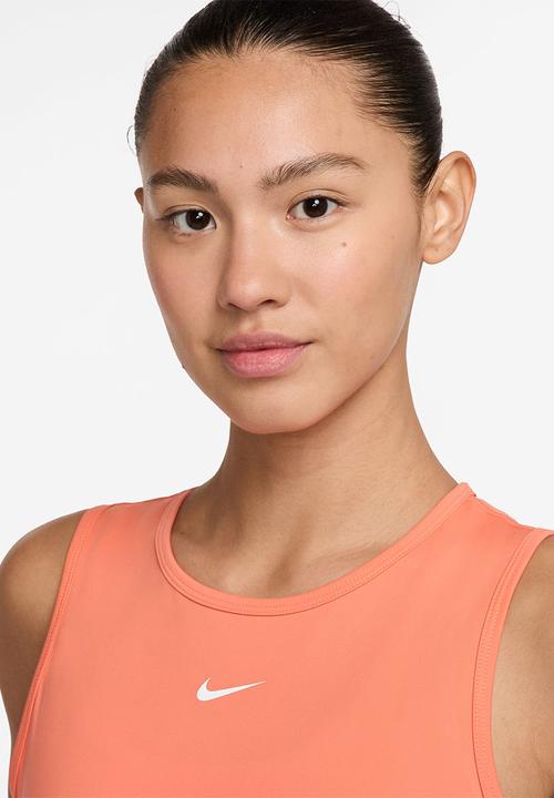 Nike - Nike Pro Df 365 Crop Tank - Crimson Bliss/White