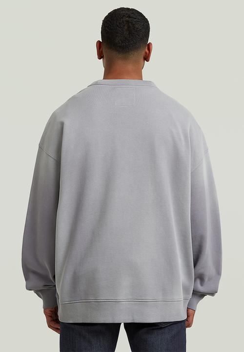 G-STAR - Sunfaded Applique Loose R Sw - Quicksilver Gd