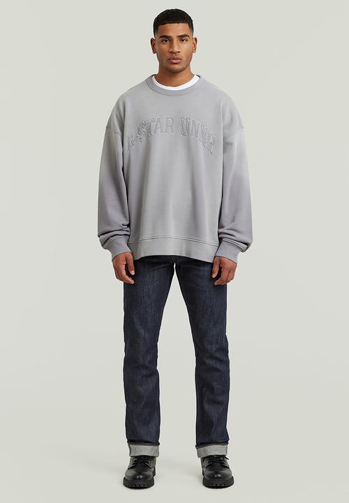 G-STAR - Sunfaded Applique Loose R Sw - Quicksilver Gd