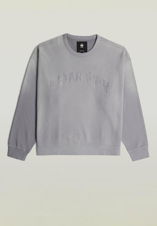 G-STAR - Sunfaded Applique Loose R Sw - Quicksilver Gd
