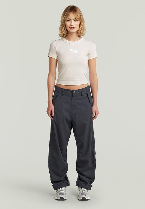 G-STAR - 3d Boyfriend pants wmn - petrol gd