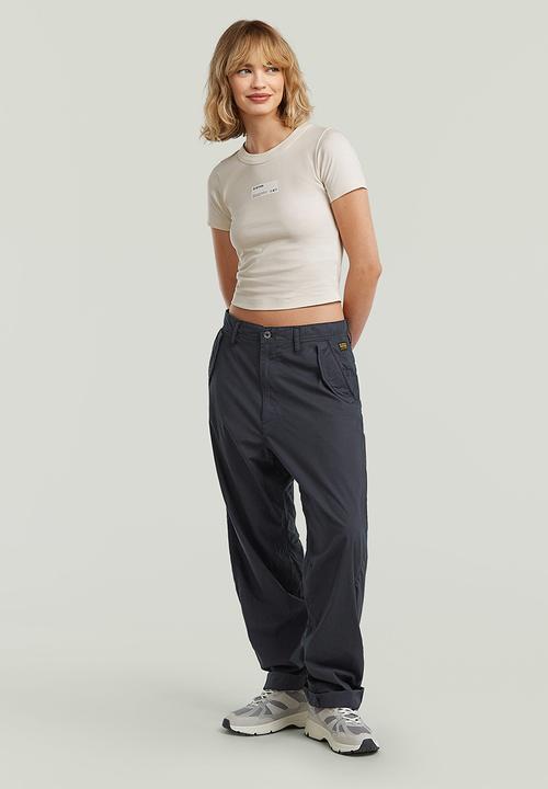 G-STAR - 3d Boyfriend pants wmn - petrol gd