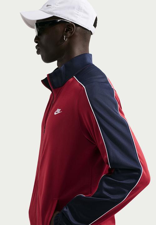 Nike - NSW Club Poly-Knit Tracksuit set - Red