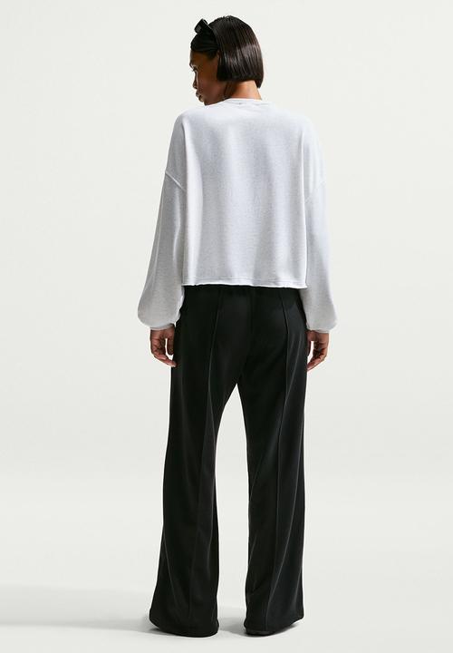 Nike - W Nsw Nk Chill Ft Crew - Birch Heather/Black
