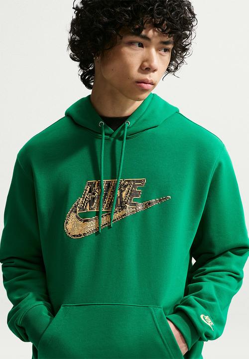 Nike - NSW Club FT Scifi Hoodie- Green