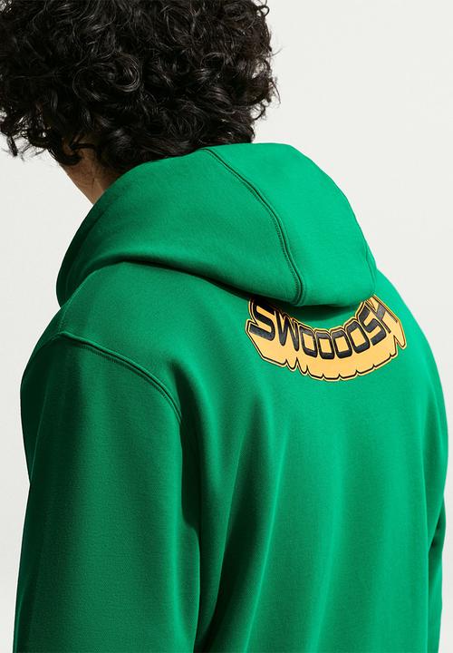 Nike - NSW Club FT Scifi Hoodie- Green