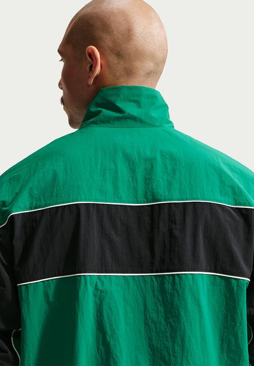 Nike - NSW Club Lightweight Full-Zip Jacket  - Green/Black