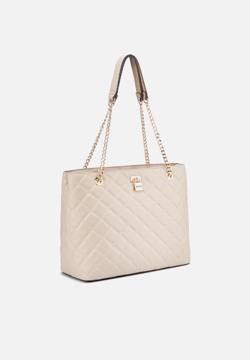 GUESS - Ramona Carryall Bag- Latte