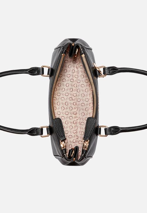 GUESS - Claudia Satchel Bag- Black