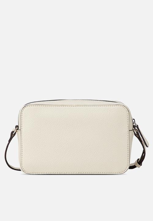 GUESS - Lisa Mini Double Zip Crossbody Bag- Stone