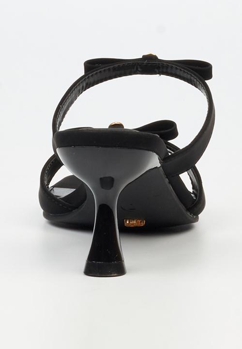 Miss Black - Eldora 2 open toe mule - black
