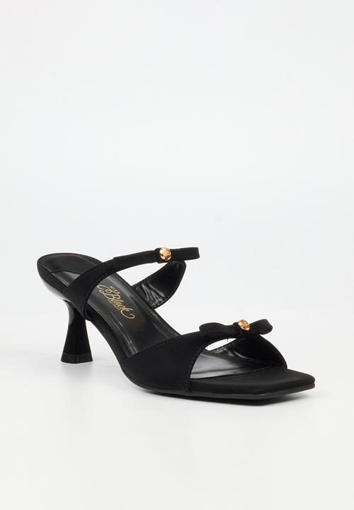 Miss Black - Eldora 2 open toe mule - black