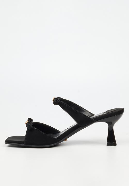 Miss Black - Eldora 2 open toe mule - black