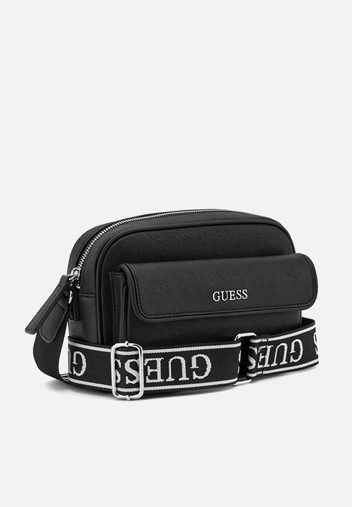 GUESS - Erin Mini Crossbody Top Zip Bag- Black