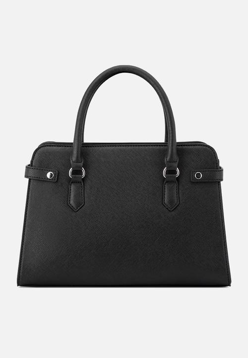GUESS - Rosie Satchel Bag- Black