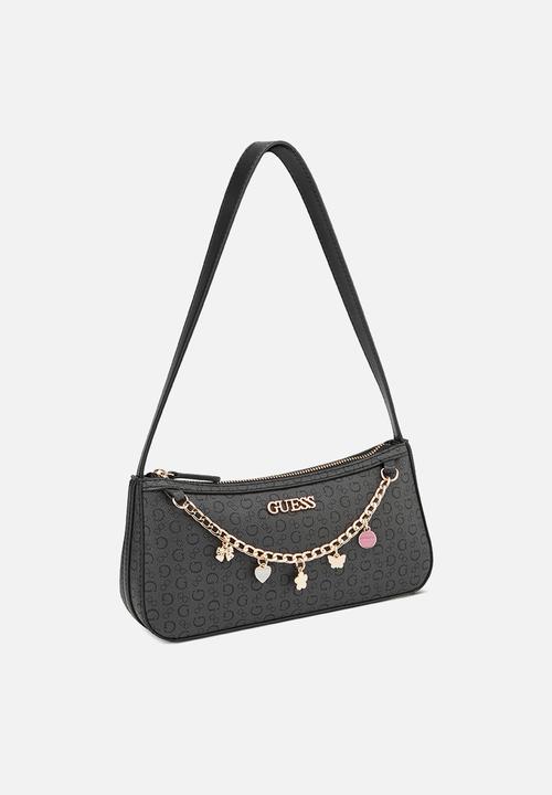 GUESS - Tasha Mini Shoulder Bag- Coal
