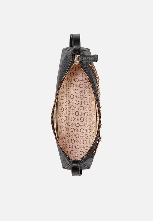 GUESS - Tasha Mini Shoulder Bag- Coal