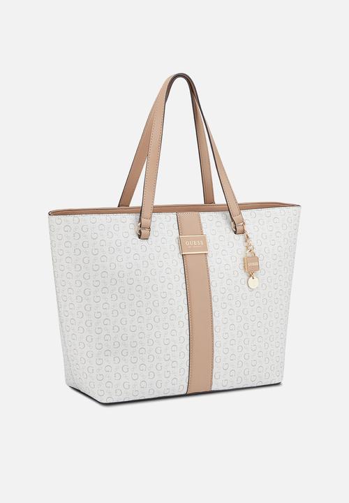 GUESS - Isabella Tote Bag- White