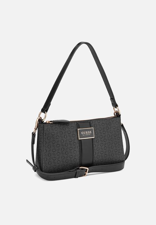GUESS - Isabella Mini Shoulder Bag- Coal