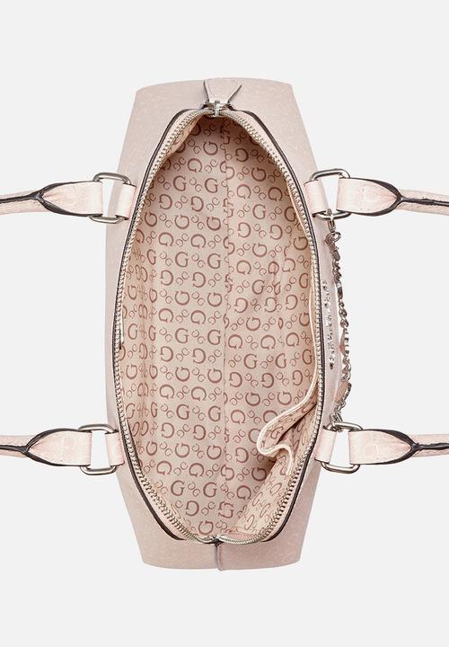 GUESS - Kelli Satchel Bag- Soft Pink