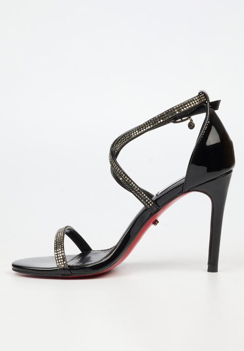 Miss Black - Jazz 44 open toe ankle strap - black
