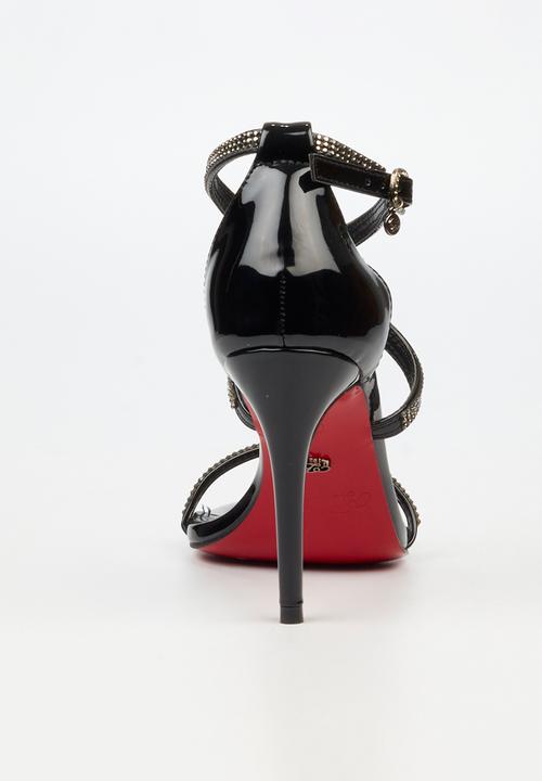 Miss Black - Jazz 44 open toe ankle strap - black