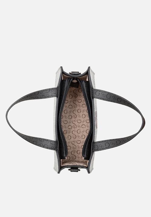 GUESS - Jillian Mini Tote Bag- Black Multi