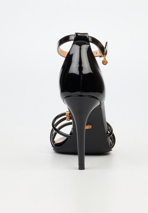 Miss Black - Jazz 45 open toe ankle strap - black