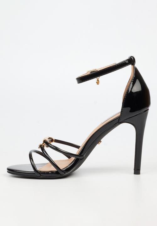 Miss Black - Jazz 45 open toe ankle strap - black