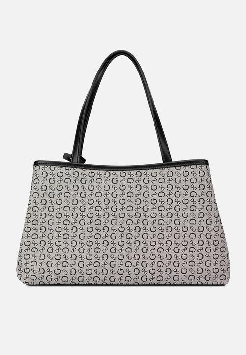GUESS - Angelica Satchel Bag-  Black