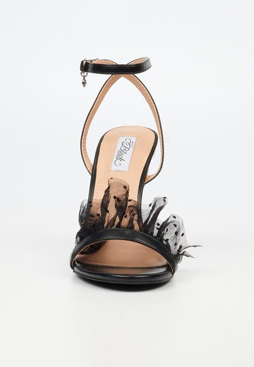 Miss Black - Jazz 49 open toe ankle strap - black