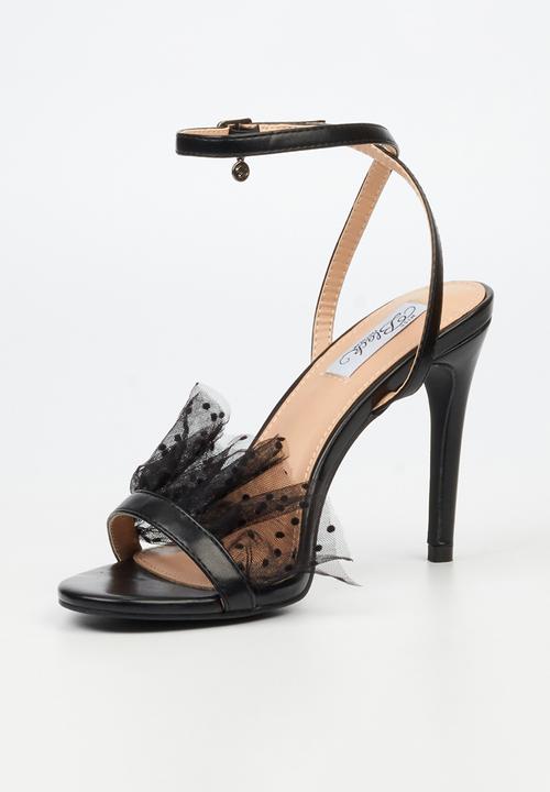 Miss Black - Jazz 49 open toe ankle strap - black