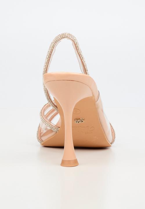 Miss Black - Jillaine 1 open toe slingback - neutral