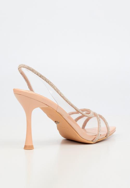 Miss Black - Jillaine 1 open toe slingback - neutral