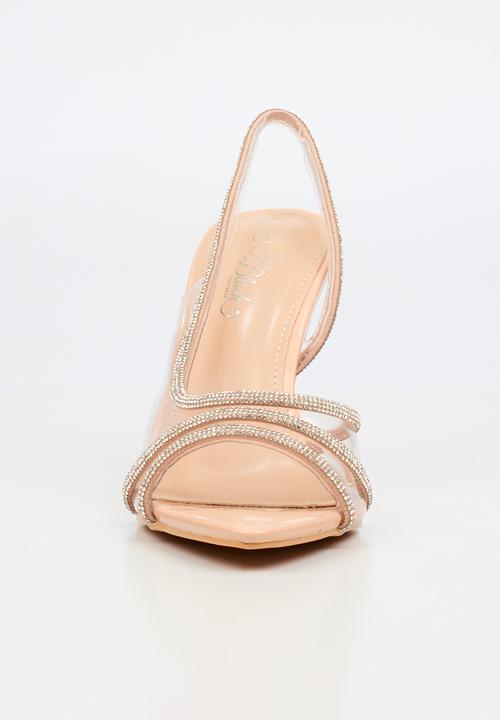 Miss Black - Jillaine 1 open toe slingback - neutral