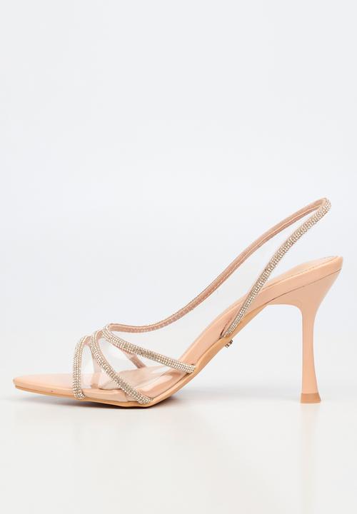 Miss Black - Jillaine 1 open toe slingback - neutral