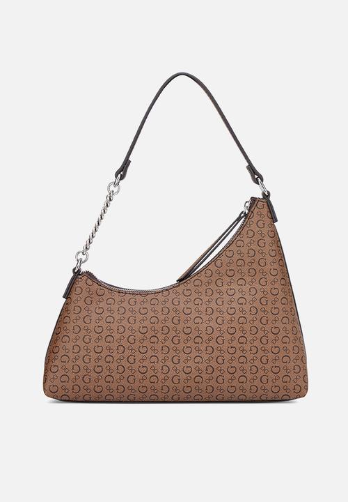 GUESS - Eileen Shoulder Bag- Cocoa
