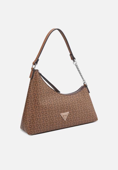 GUESS - Eileen Shoulder Bag- Cocoa