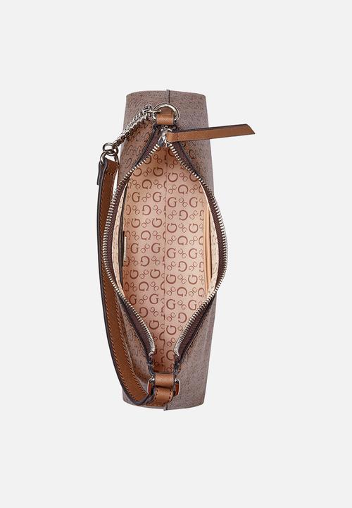 GUESS - Eileen Shoulder Bag- Cocoa