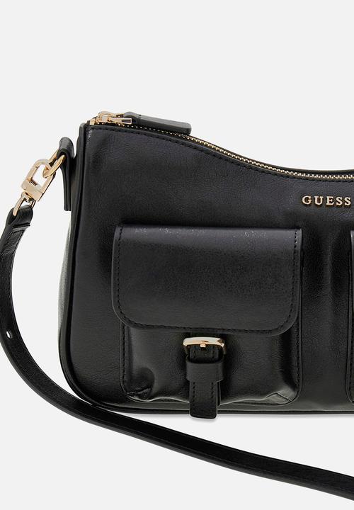 GUESS - Kassie Convertible Shoulder Bag-Black