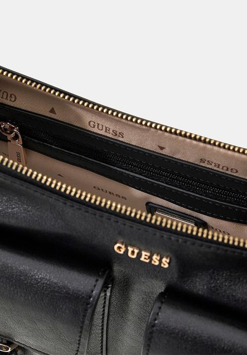 GUESS - Kassie Convertible Shoulder Bag-Black