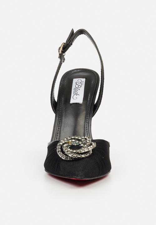 Miss Black - Lola 73 closed toe slingback - black