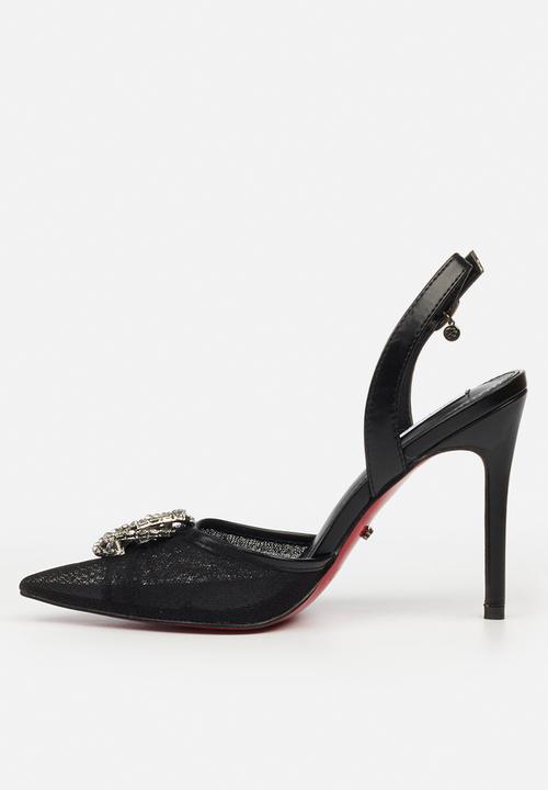 Miss Black - Lola 73 closed toe slingback - black