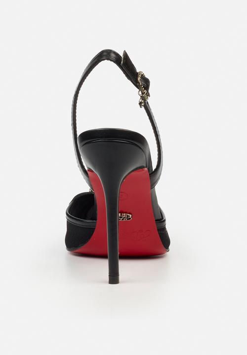 Miss Black - Lola 73 closed toe slingback - black