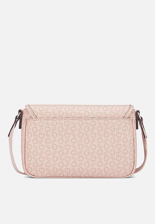 GUESS - Viviette Mini Crossbody Flap Bag- Blush