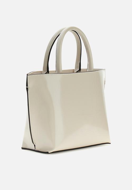 GUESS - Arnela Mini Tote Bag-Bone