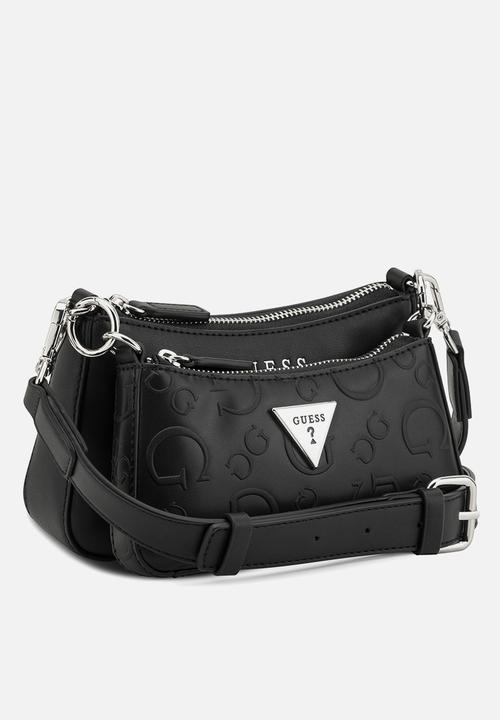 GUESS - Holly Mini Crossbody Top Zip Bag- Black