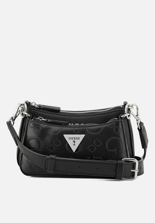 Holly Mini Crossbody Top Zip Bag- Black