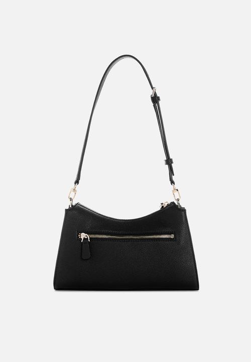 GUESS - Lucci Top Zip Shoulder Bag-Black